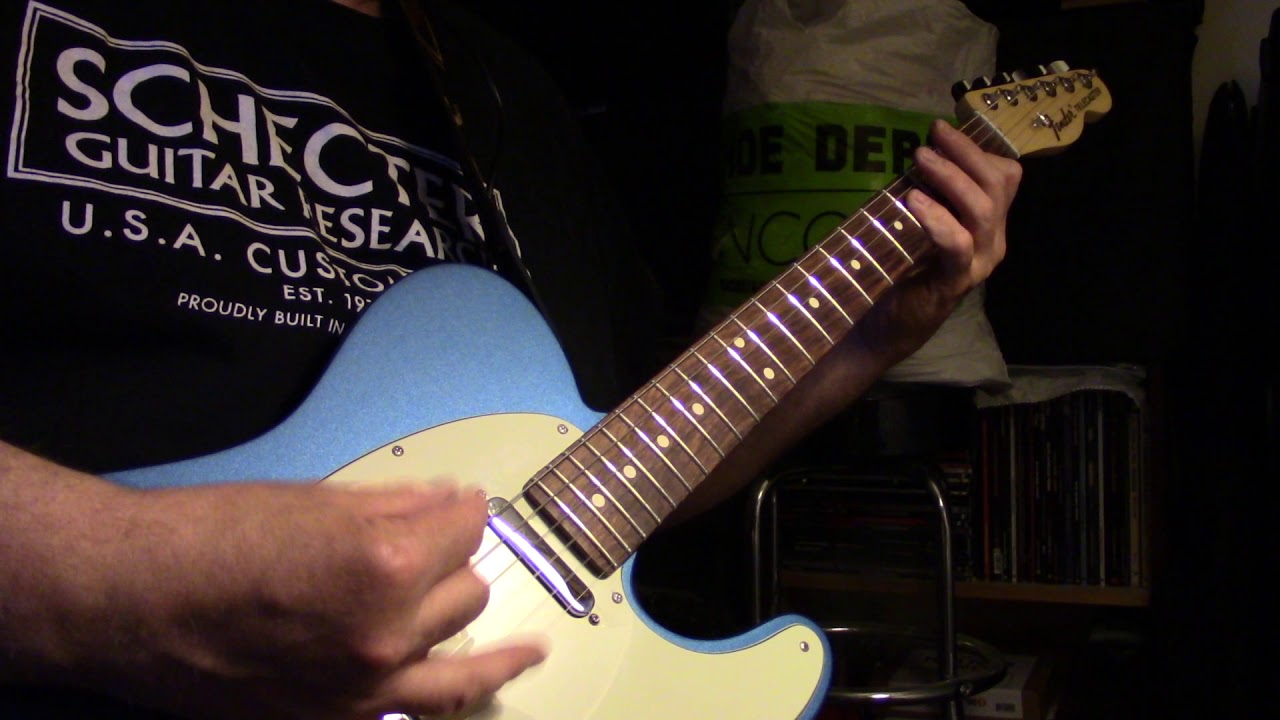 Billy Squier  -  Lonely Is The Night  -   Guitar Cover