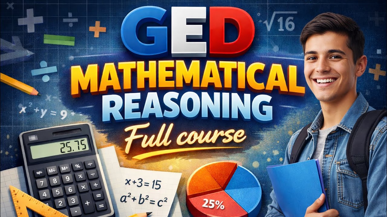 Day 5 GED Mathematical Reasoning Preparation Course (Mac-GrawHill)