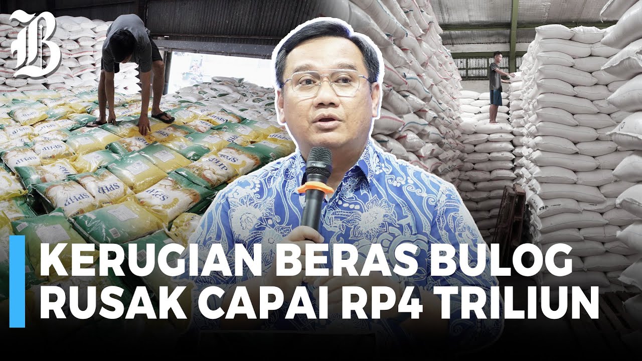 Ada 300.000 Ton Beras Bulog Terancam Rusak