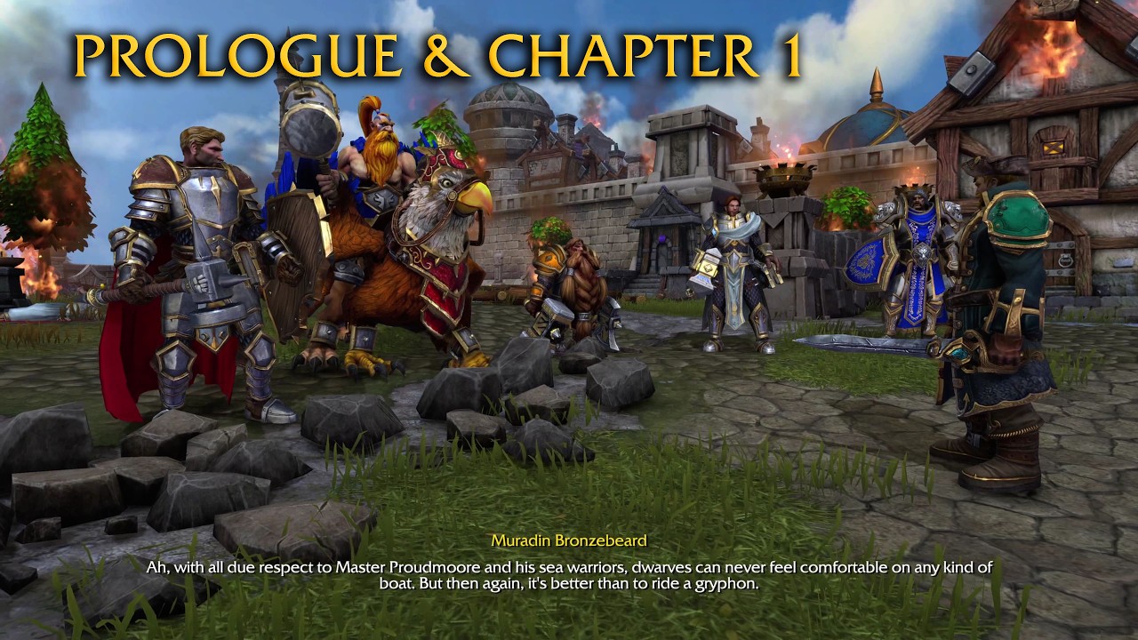 WarCraft 2 Remake: Rise of the Alliance 01 - Battle for Lordaeron