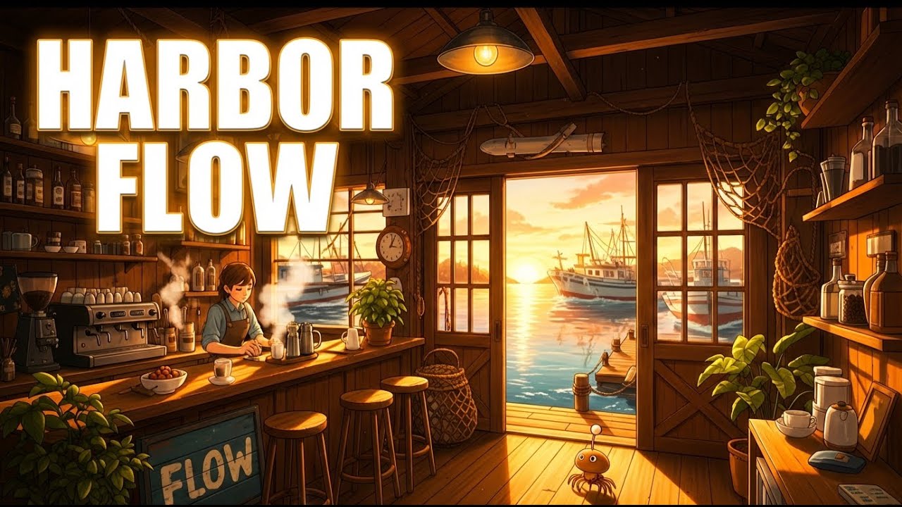 This Harbor Cafe Will Double Your Productivity ⚓ Lo-fi Hip Hop