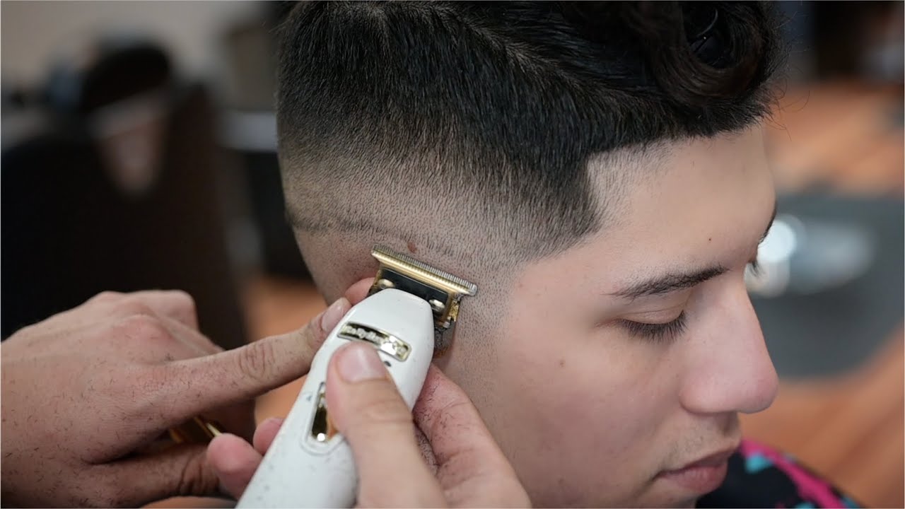 COMO BORRAR LA LINEA DE LA SHAVER AL DESVANECER / TUTORIAL NUEVA TECNICA #barberia #desvanecido