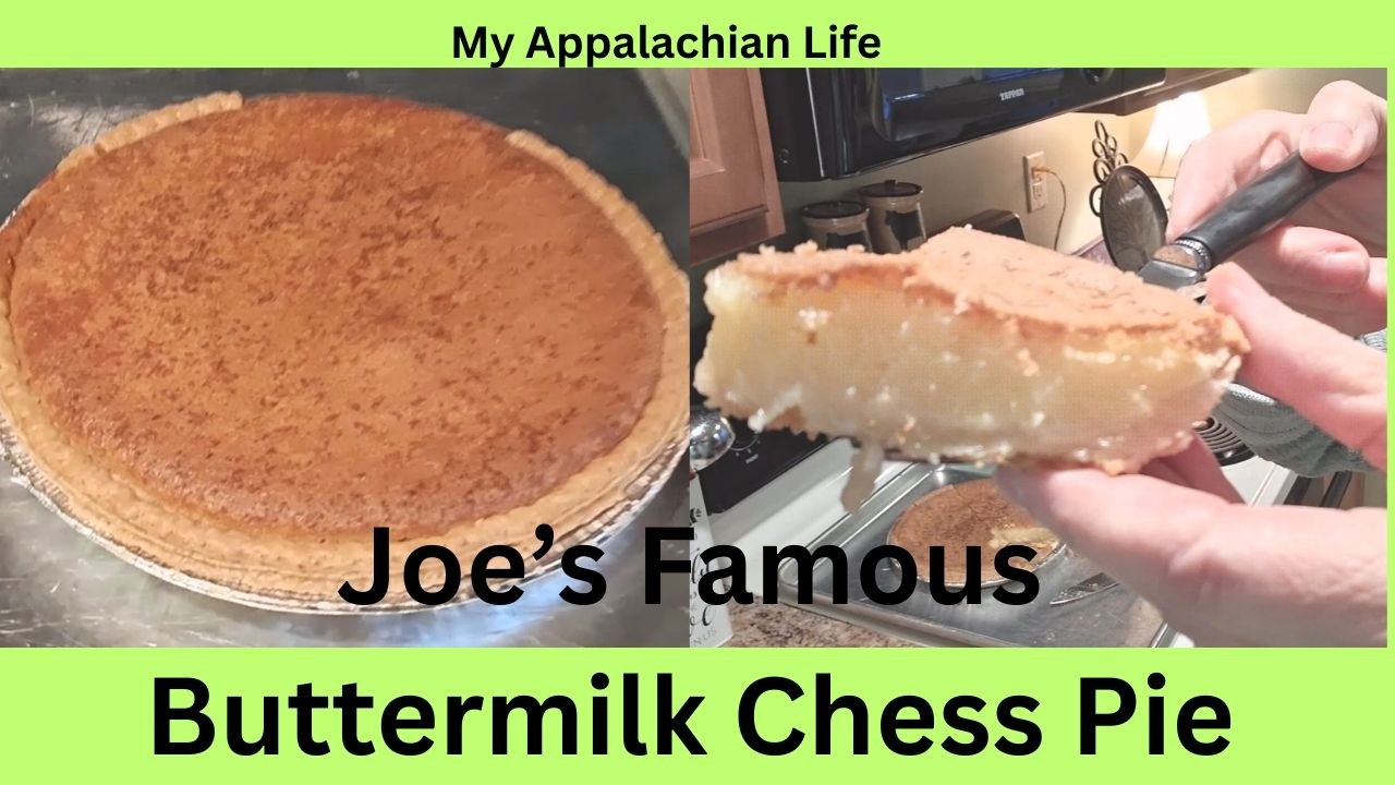Buttermilk Chess Pie and Another Water Issue To Clean Up