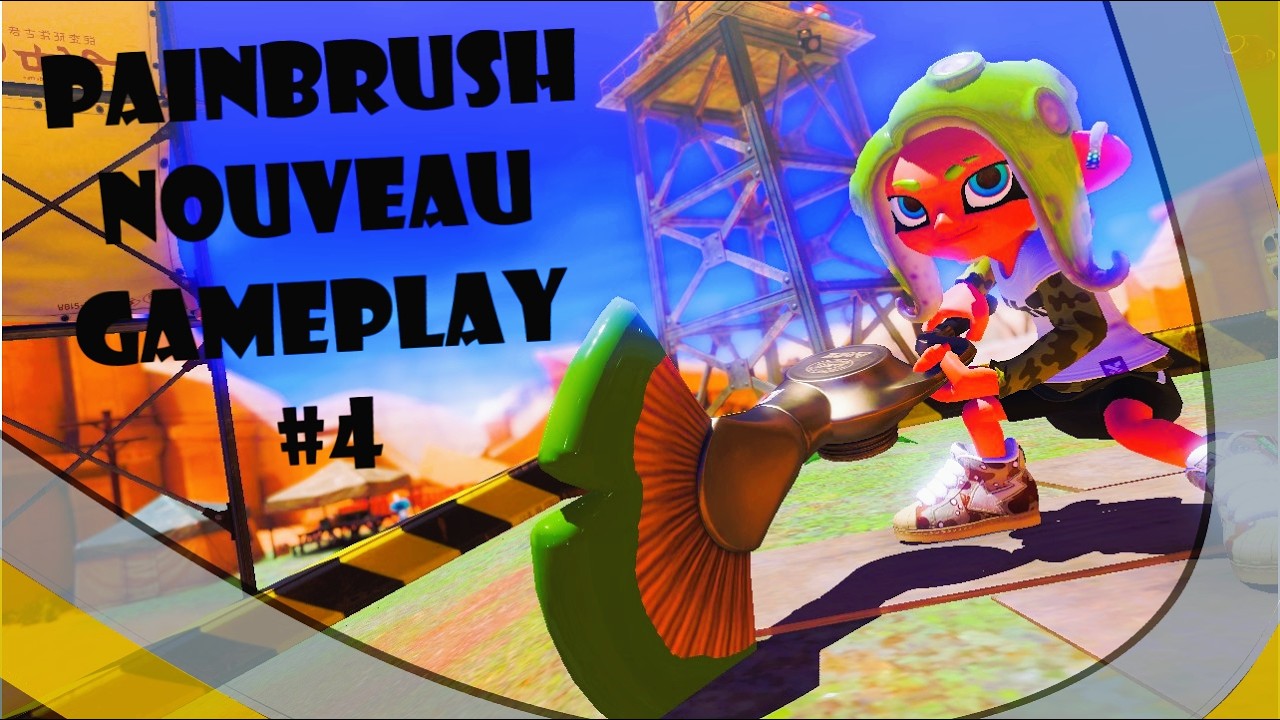 Painbrush Nouveau Gameplay #4 - Splatoon 3 | Anarchy Battle (RM)