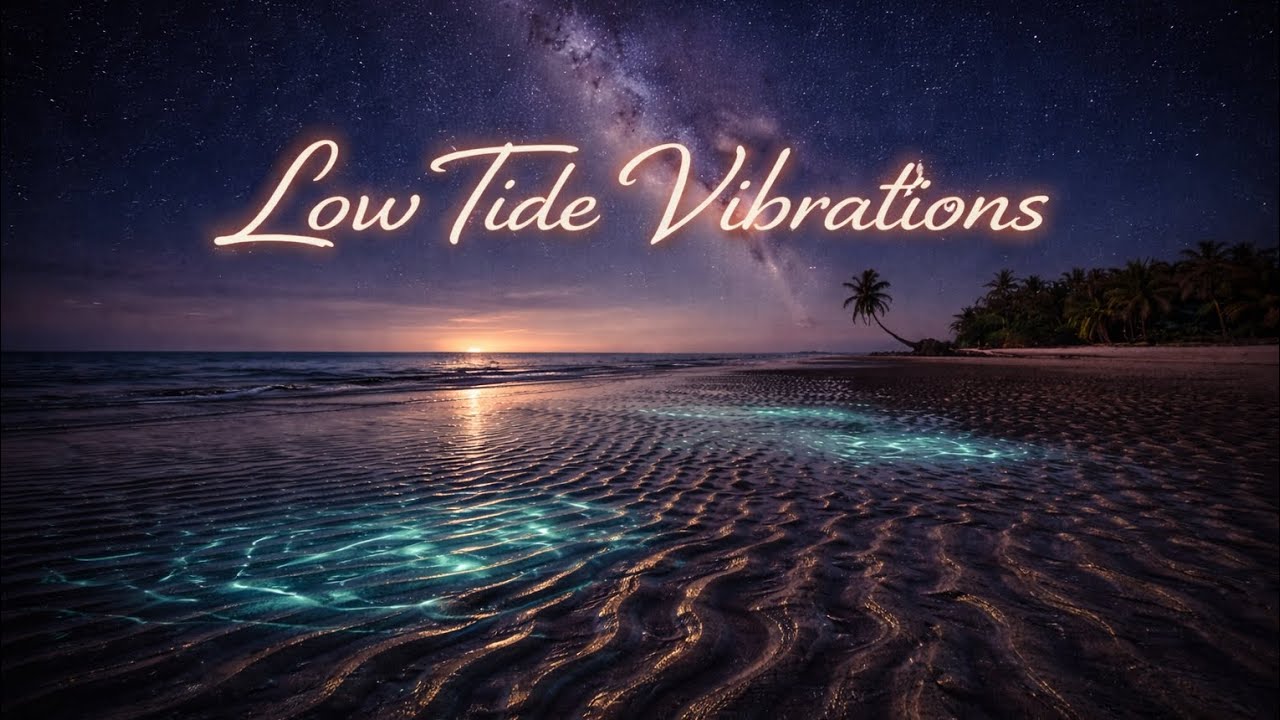 LOW TIDE VIBRATIONS — Cinematic Tropical • Night Ocean • Calm Emotional Ambience