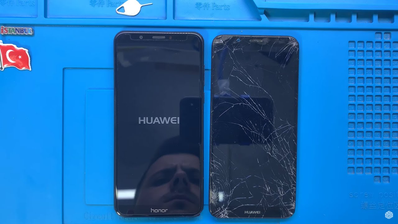 Замена экрана Huawei Y6 2018