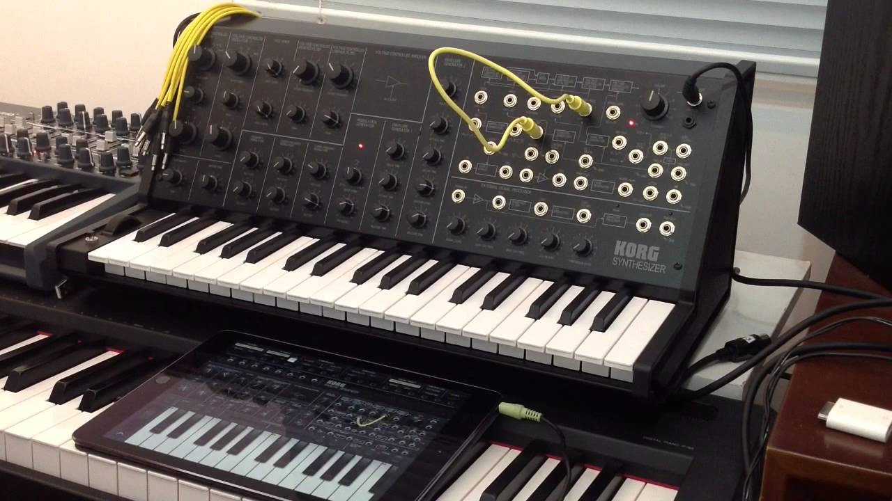 Synth Lead: Korg MS-20 Mini Vs iMS-20 For iPad