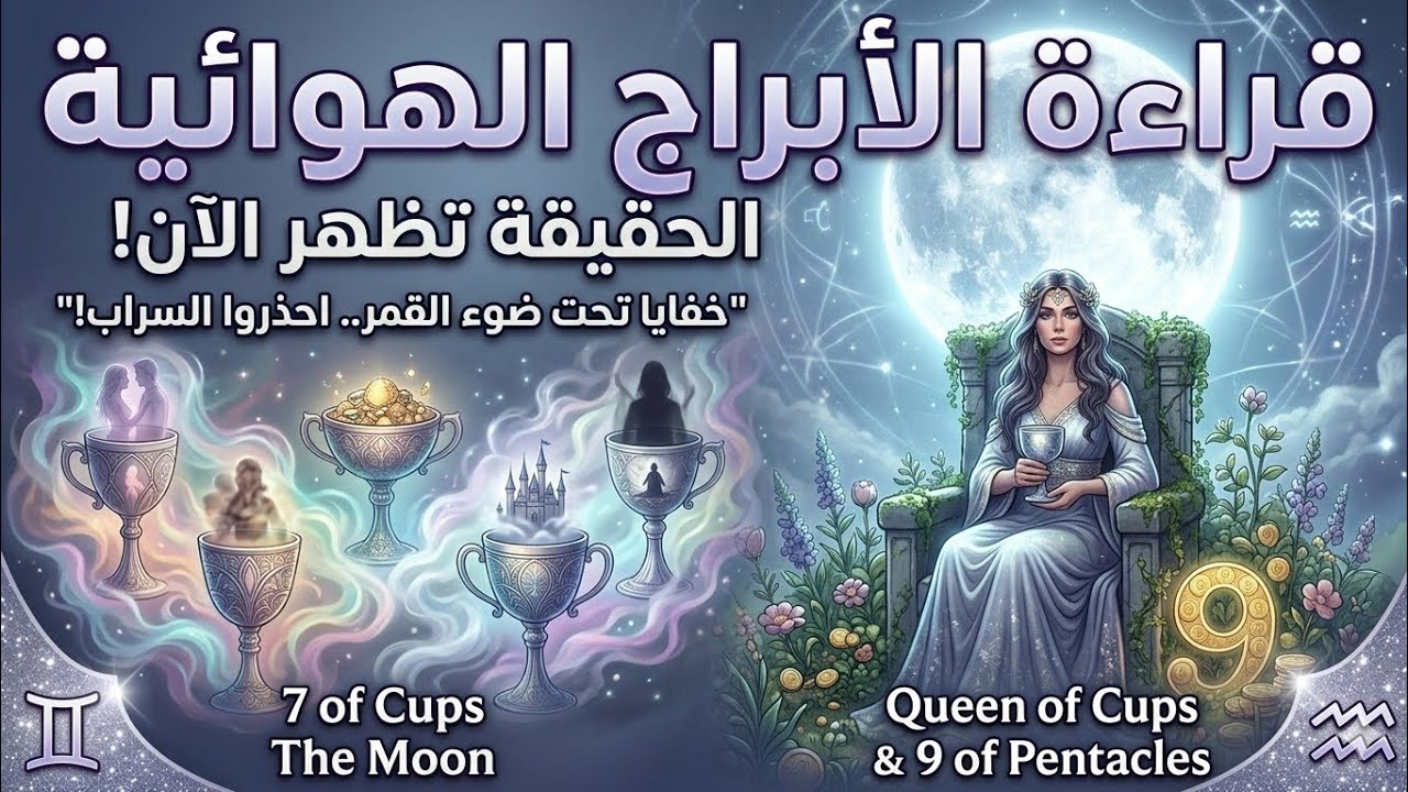 احذروا فخ الأوهام!نجاح مادي كبير وأسرار تظهر تحت ضوء القمر 🌙#تاروت#ابراج#اكسبلور#tarot#توقعات#foryou