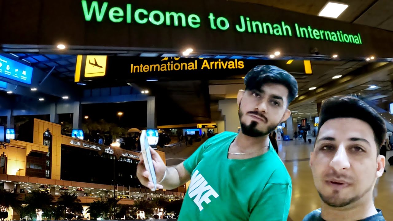 Our Friend Arrival From Turkey At Jinnah International Karachi Airport Mamu Bhanja Vlogs