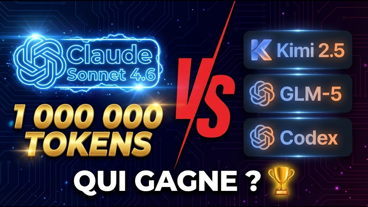 Claude Sonnet 4.6 vs Kimi 2.5 vs GLM-5 vs Codex : qui crée le meilleur site ?