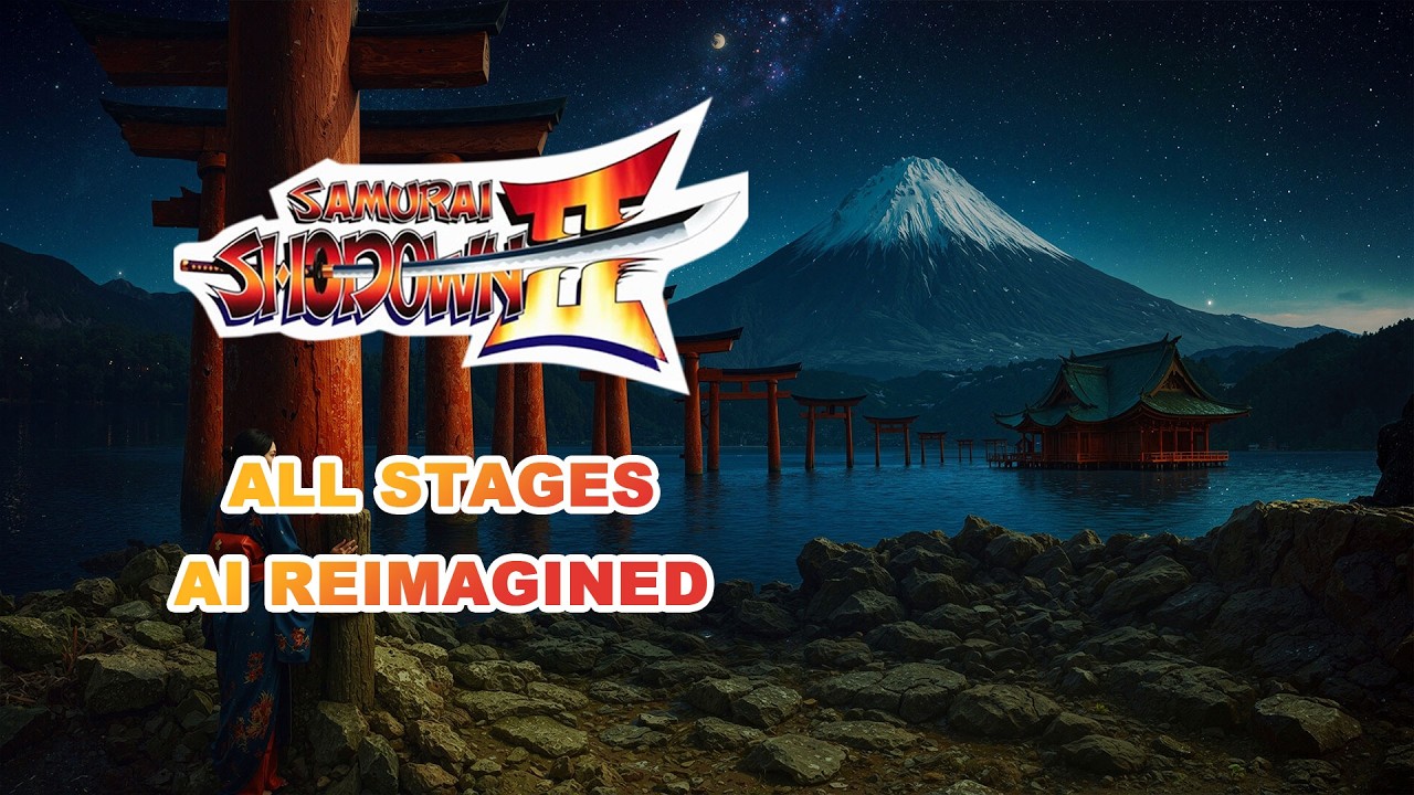 Samurai Shodown II - All Stages Reimagined by AI in REAL LIFE. Ultra Realistic!