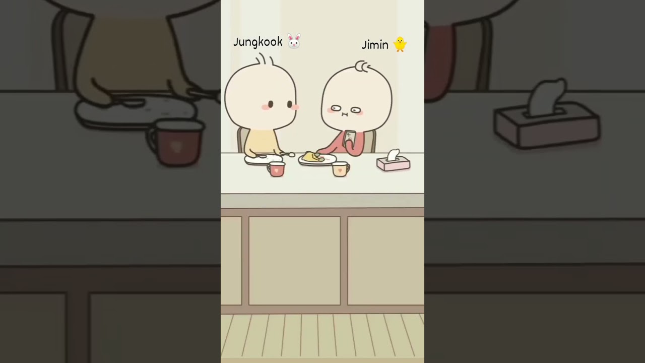 when Jimin love kookie's kisses 😘 #jimin #jungkook #jikook #bangtan