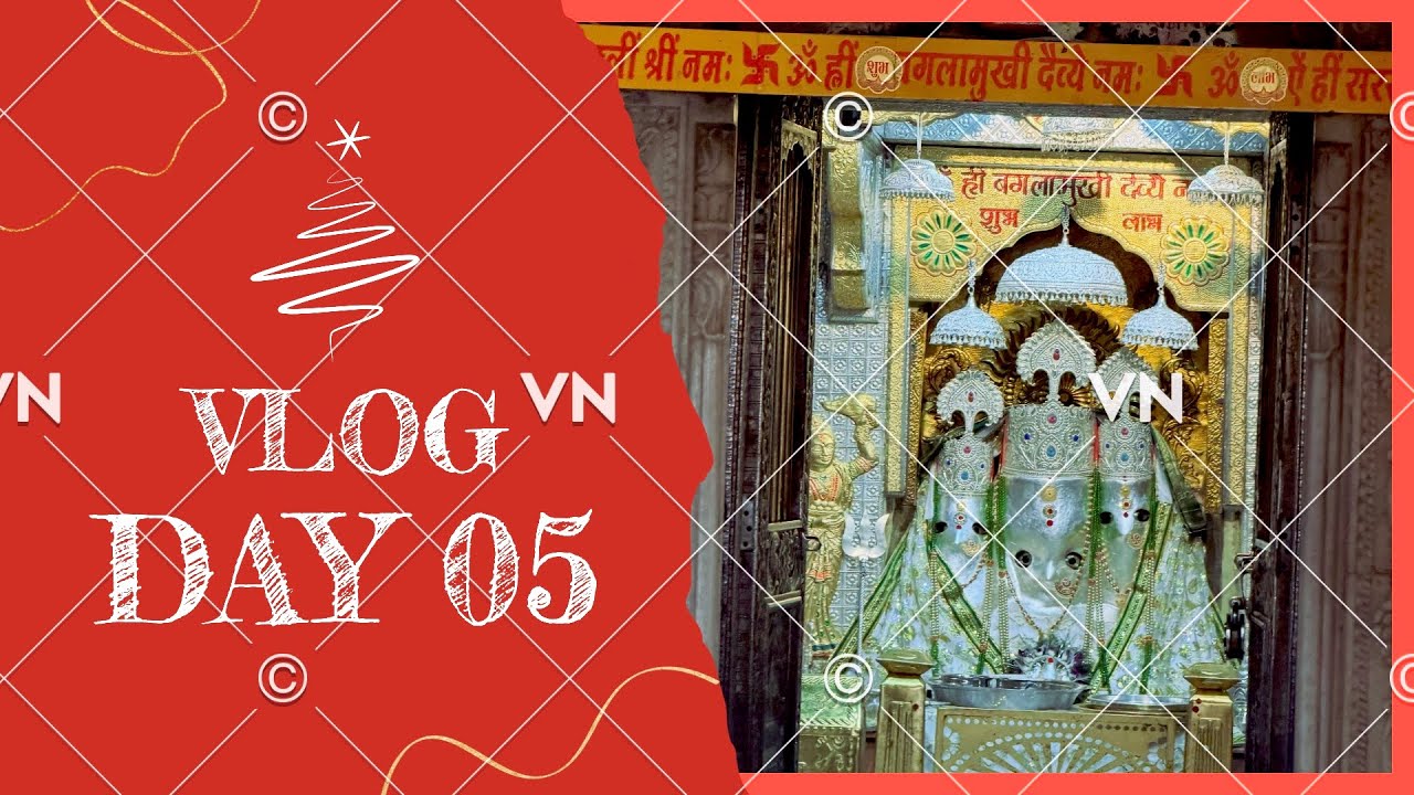 Vlog -5 maa baglamukhi temple 🛕 #dailyvlog #music #temple #nalkheda 