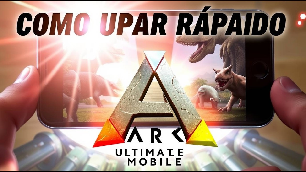 Como Ganhar muito XP e Subir de Nivel Rapido no ARK ULTIMATE MOBILE - LEVEL 70 em 5 minutos