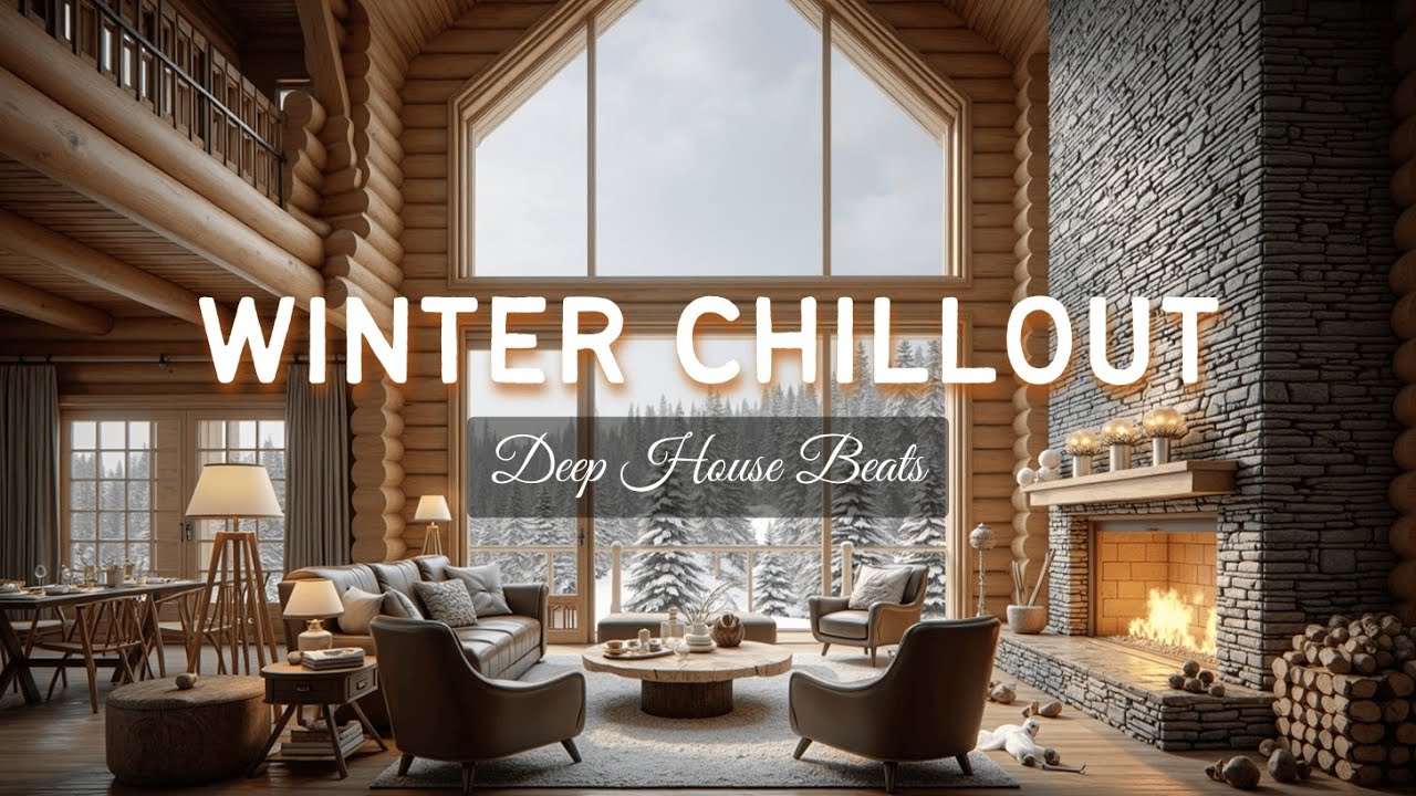 Зимний Chillout Lounge | Deep House Музыка Снегопада и Уютные Атмосферы
