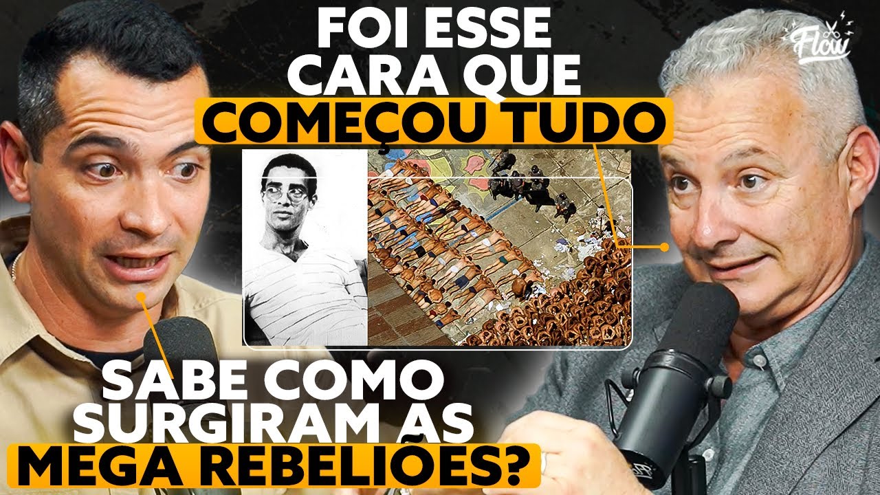 A HISTÓRIA NÃO CONTADA do PCC e do Comando Vermelho [com Coronel Telhada e Capitão Telhada]