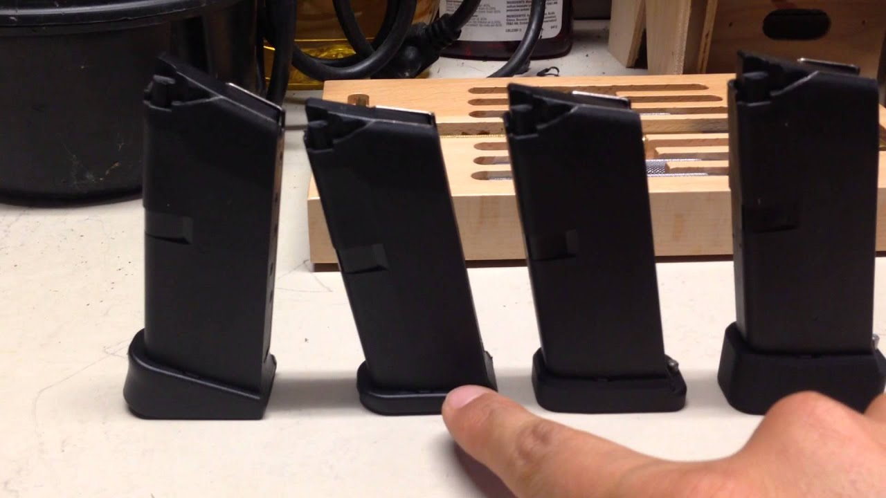 Glock 43 Taran Tactical Magazine Extensions (Part 1)