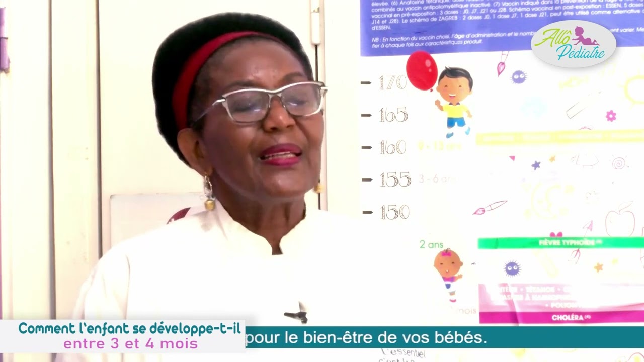 Comment l’enfant se développe t il entre 3 et 4  mois