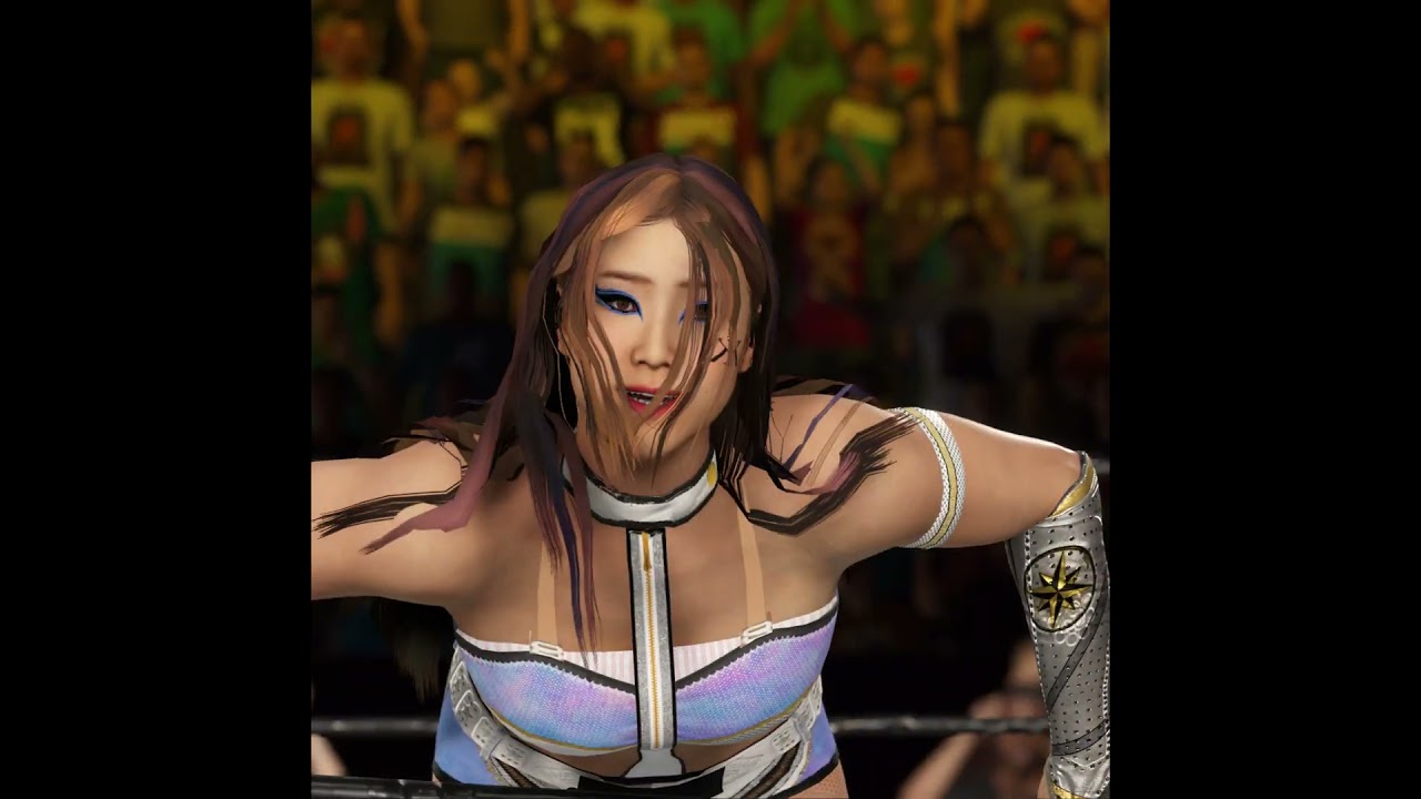 Kairi Sane Mod by Nattycatzz | Mod Showcase #shorts  #wwe2k23  #kairisane    #wwenxt #wwe