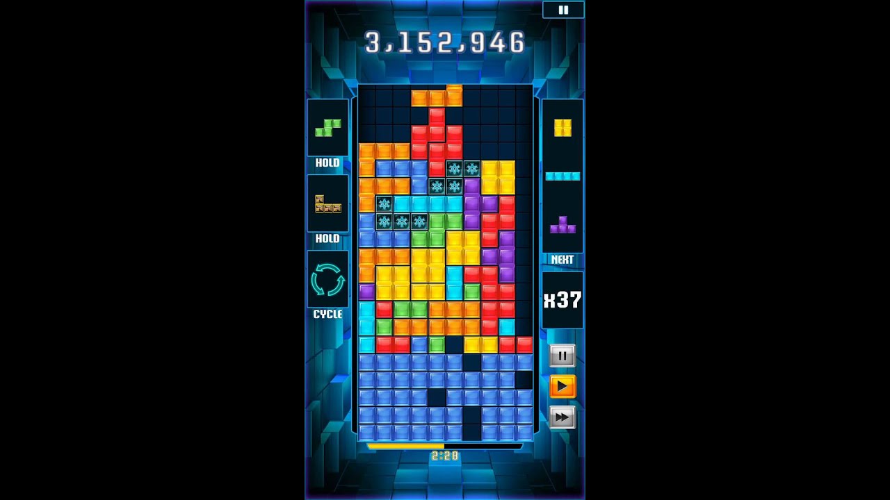 Tetris Blitz- Endurance 5K Tournament 1st Place Gameplay (20M Points)