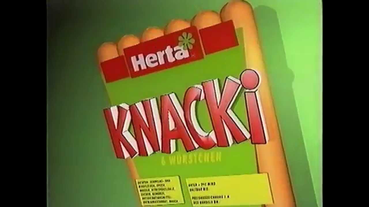 Herta Knacki Werbung 1992