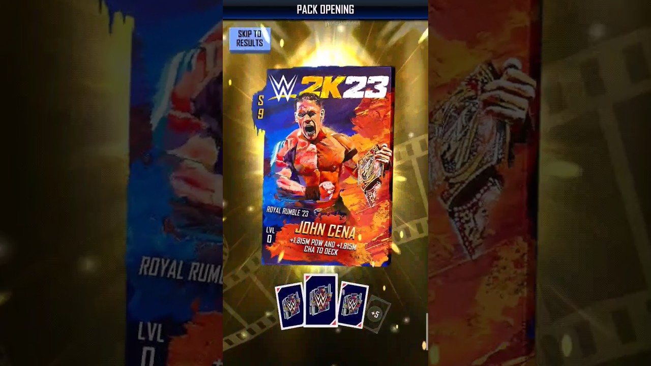 John Cena WWE 2k23 QR code pack #wwe #wwesupercard #2k23 #qrcode