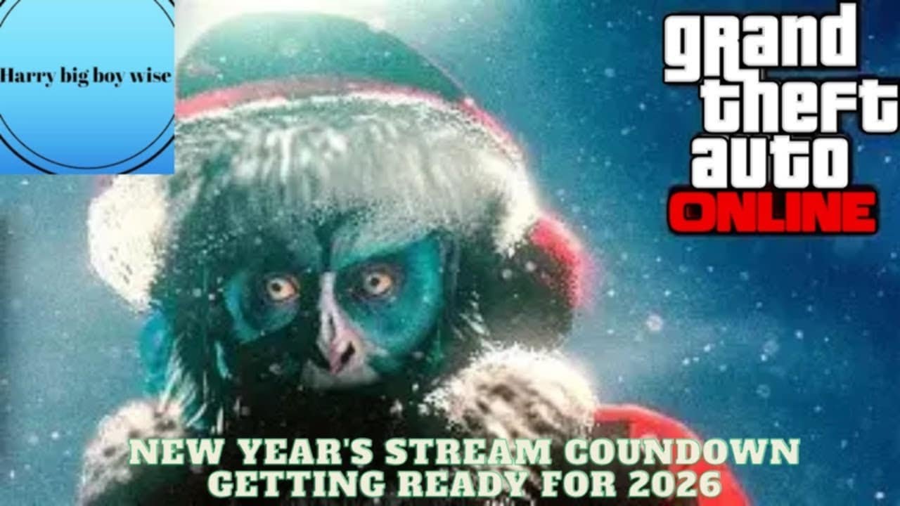 GTA 5 ONLINE NEW YEARS EVE COUNTDOWN TO 2026 PS5 VERSION LIVE STREAM!