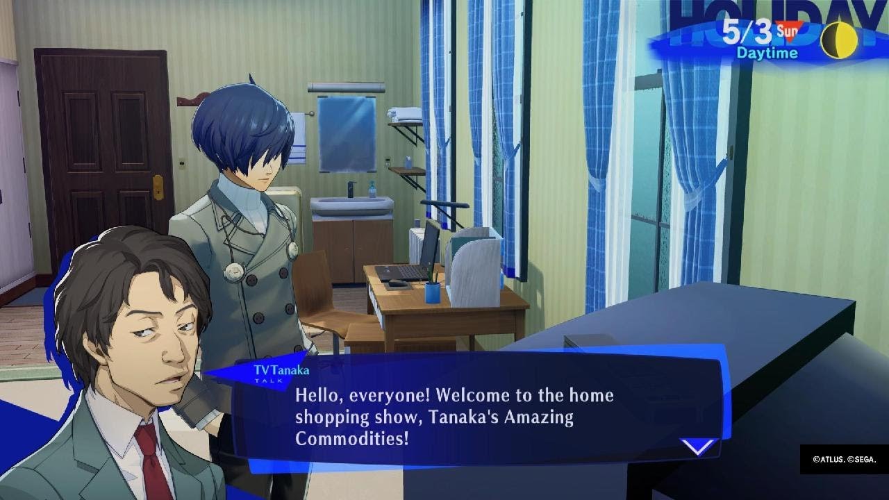 Persona 3 Reload how to use home shopping network