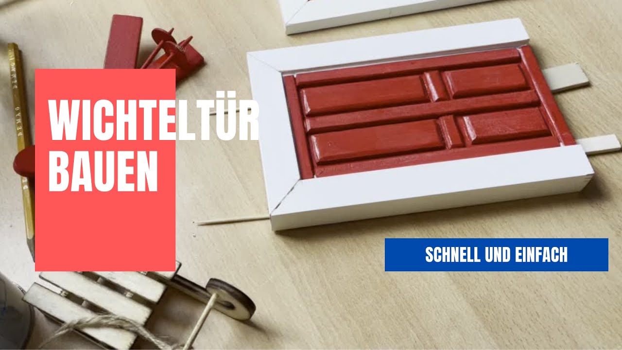 DIY | Wichteltür für Weihnachten selber bauen