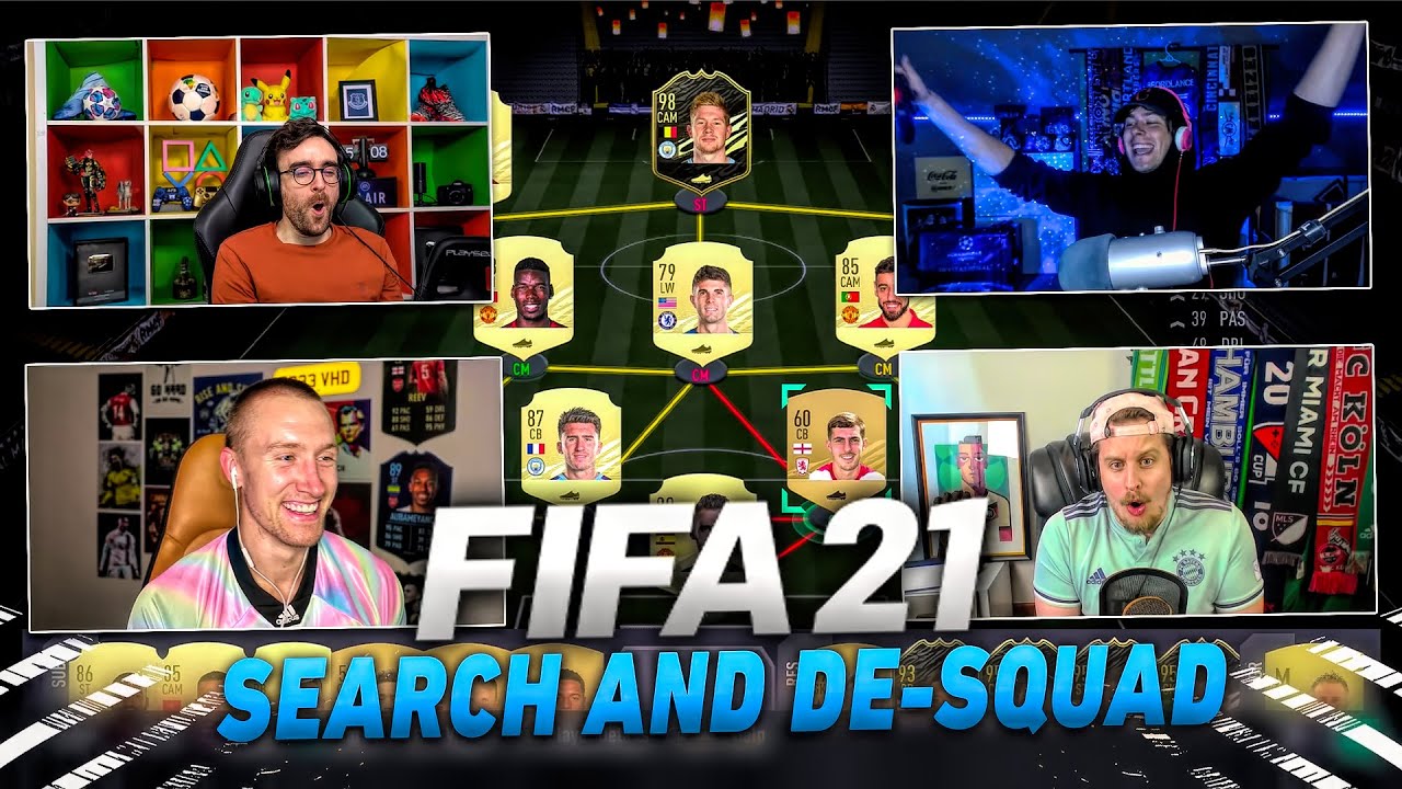 FIFA 21 Search and De-Squad Vs. AJ3, REEV, ZWEBACK!!