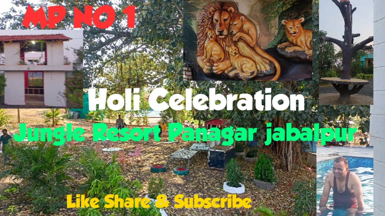 Jungle Resort Panagar jabalpur mp (Holi Celebration)