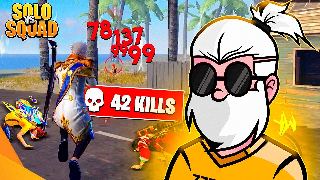 TENTEI FAZER O MAXIMO DE KILLS NA SOLO VS SQUAD CONSEGUI?