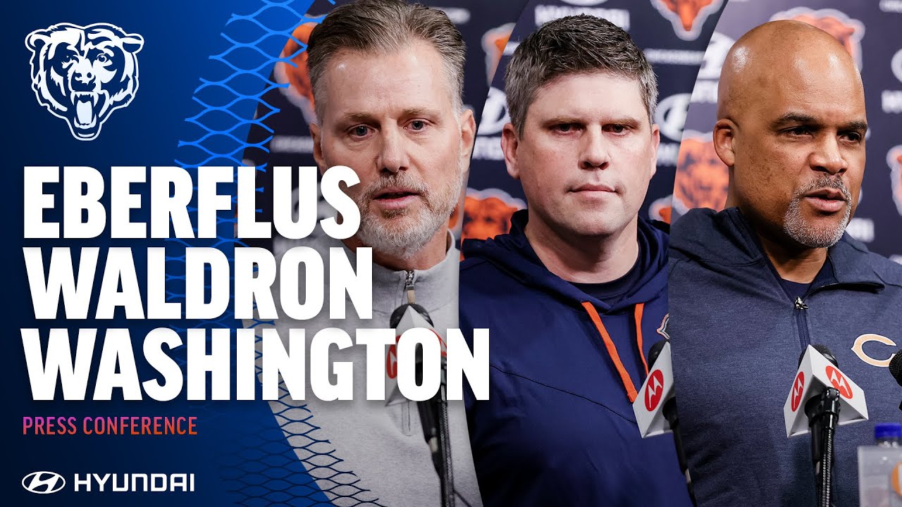 Waldron and Washington introductions | Chicago Bears