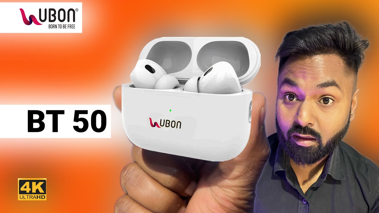 Ubon BT 50 Air Tiger Pro Tws Earbuds Review & Price Unboxing !