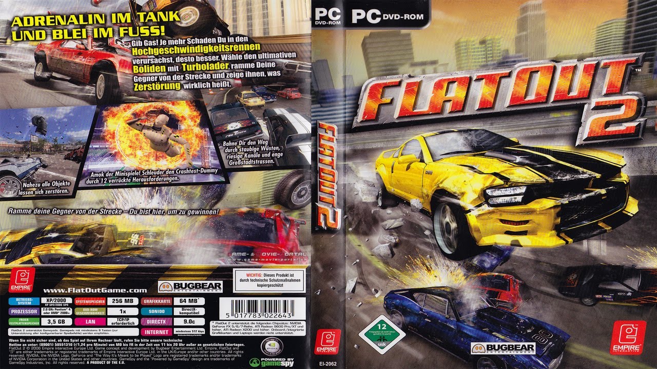 FlatOut 2  (2006) - Full Game | PC |  UHD | 4K |