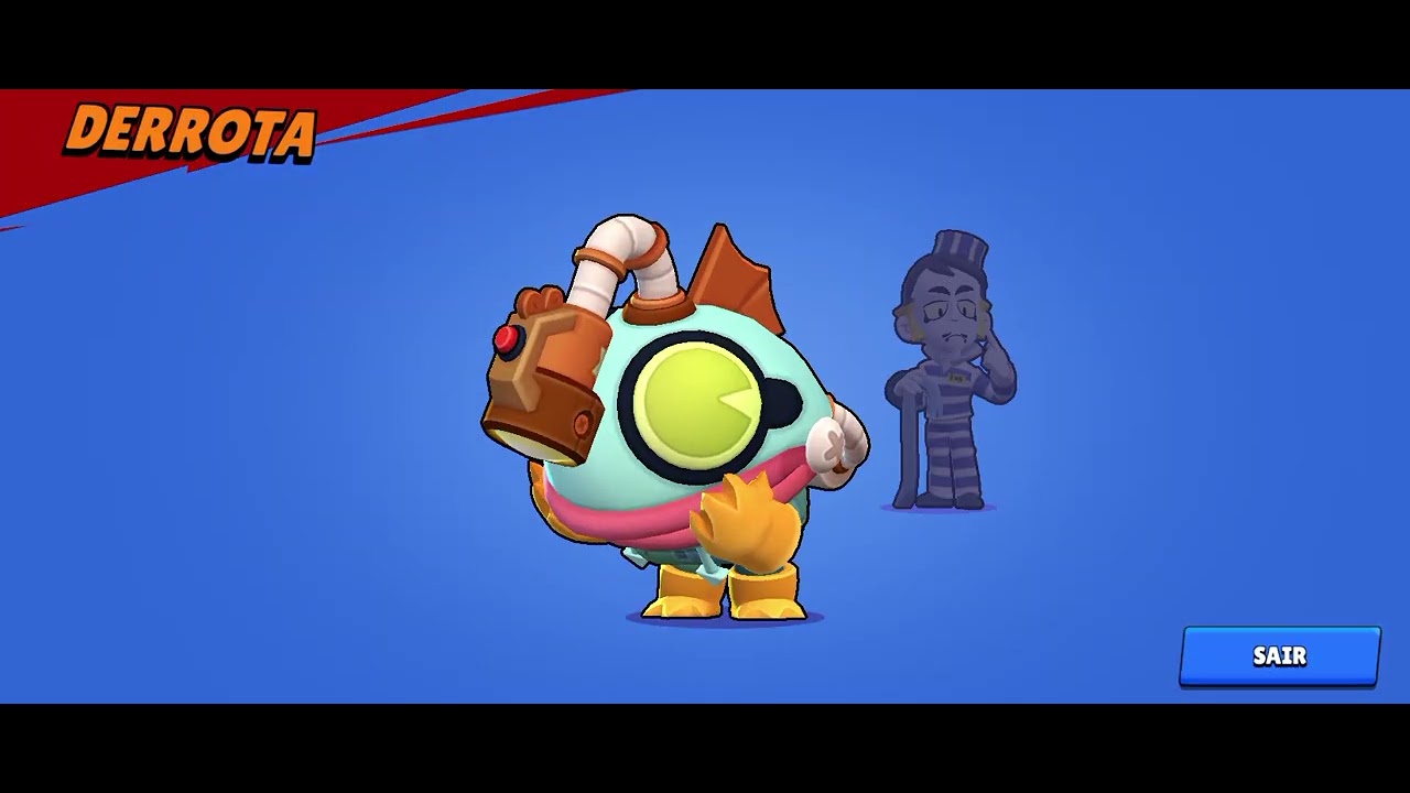 Tentando ganhar do chefão mais difícil do brawl Stars