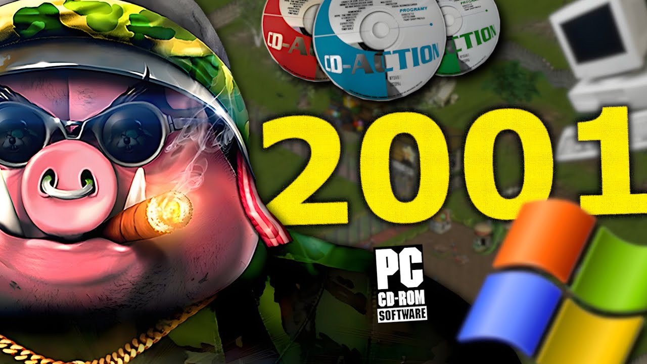 [4K] Najlepsze stare gry PC z 2001 roku. CZĘŚĆ DRUGA!