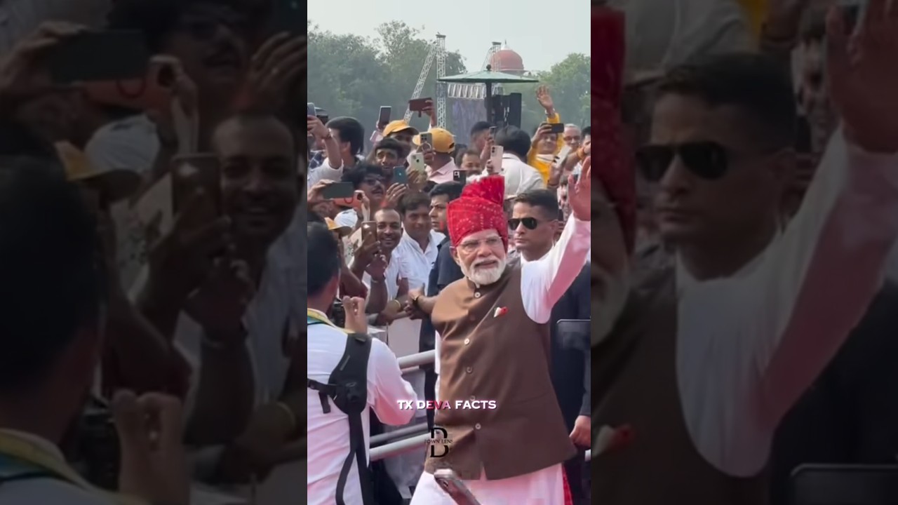 Pm Modi,s Tricolour Pocket Square Sparks A New Political Row 🇮🇳