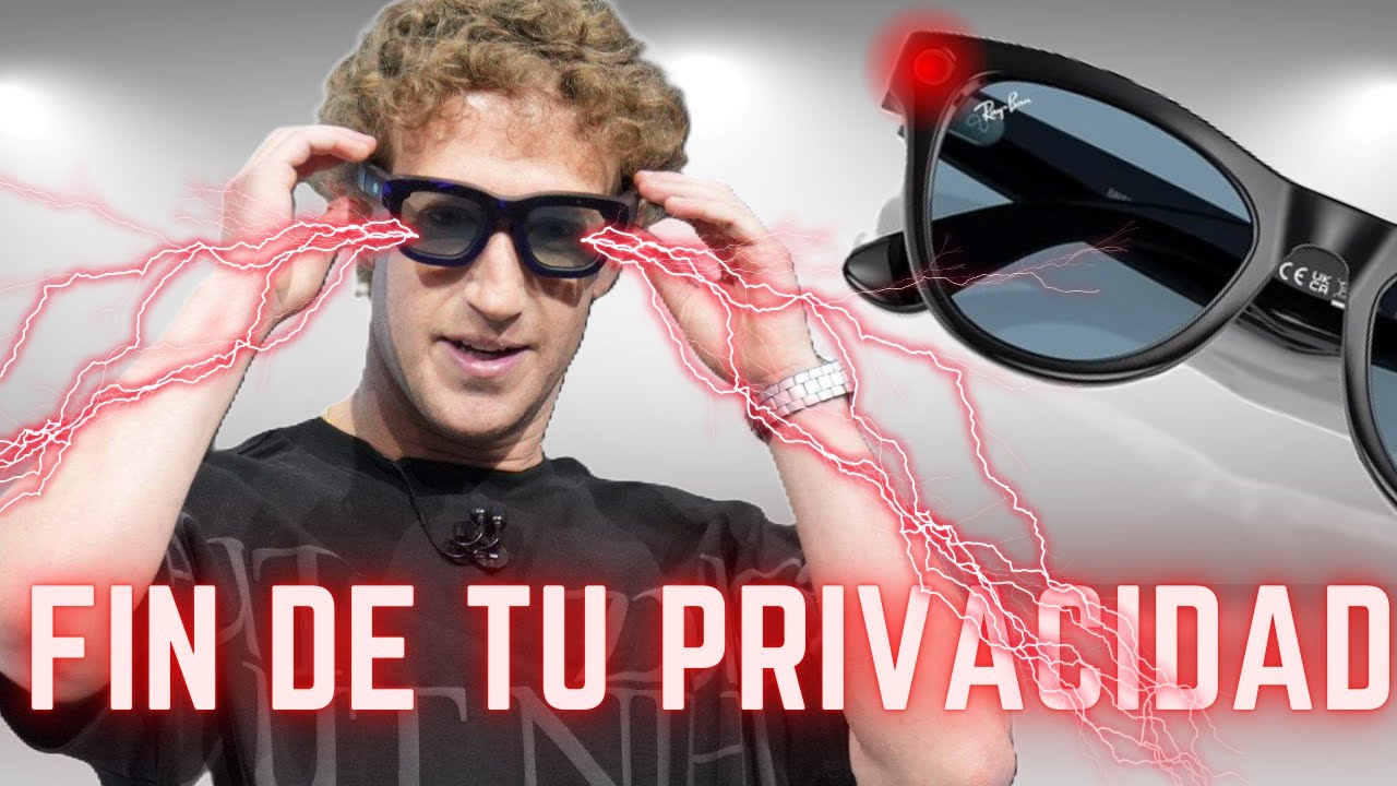 Gafas con Inteligencia Artificial, peligro REAL.