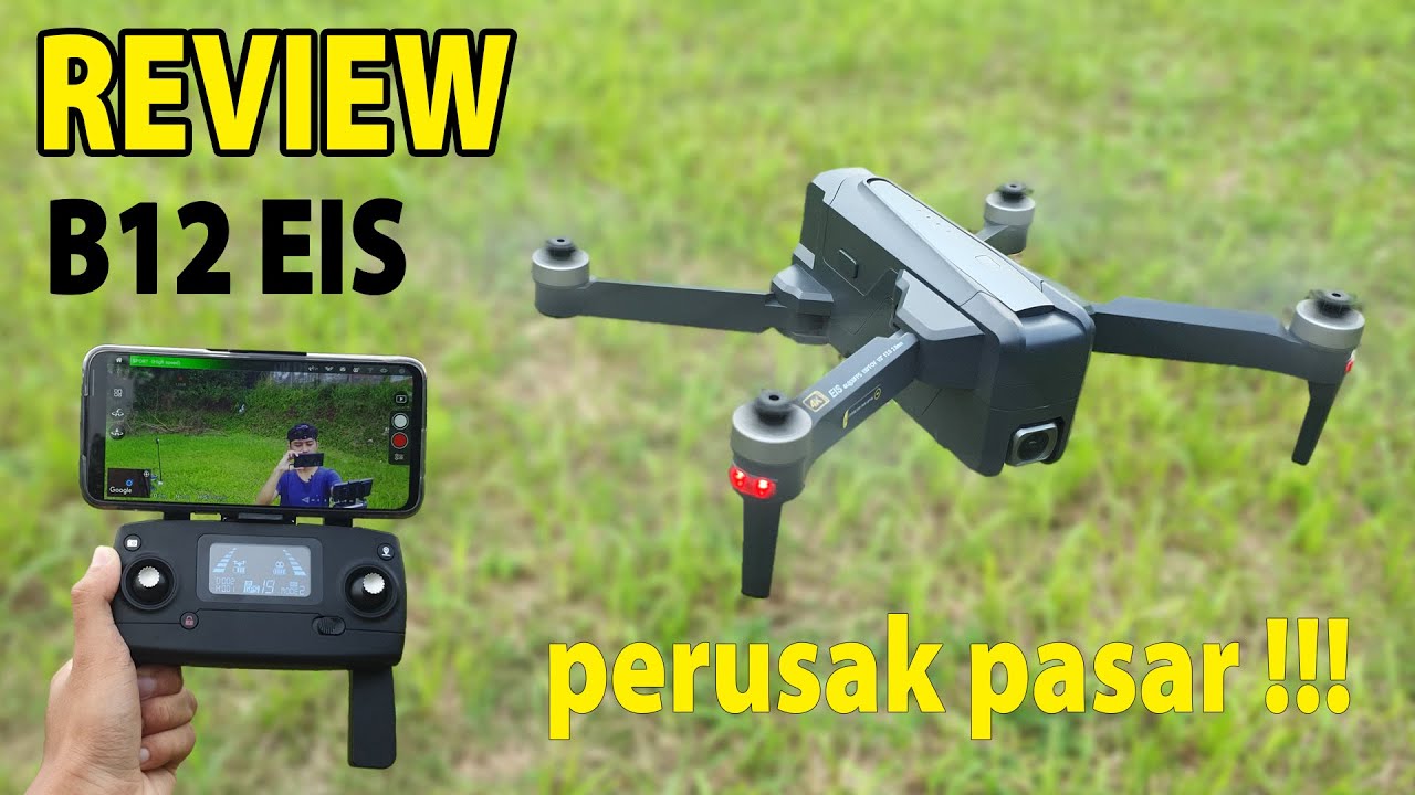 WAJIB PUNYA - REVIEW MJX Bugs 12 EIS 4K Kameranya BENING