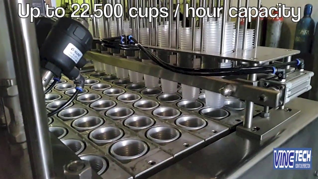Cup Filler 16 Line         Filling & Sealing Machine