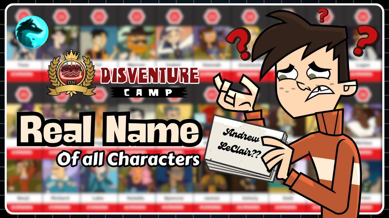 Disventure Camp – Real Names of the Contestants | Data Comparison