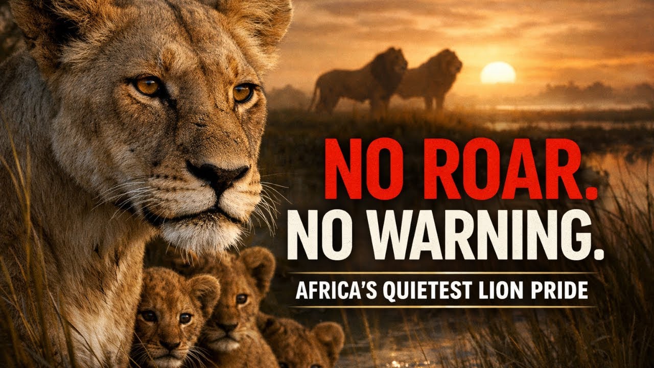 No Roar, No Warning: Inside Africa’s Quietest Lion Pride | Full Wildlife Documentary