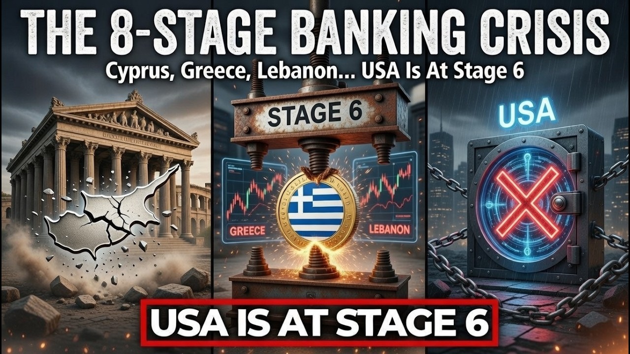 The 8-Stage Banking Crisis: Cyprus, Greece, Lebanon... USA Is At Stage 6