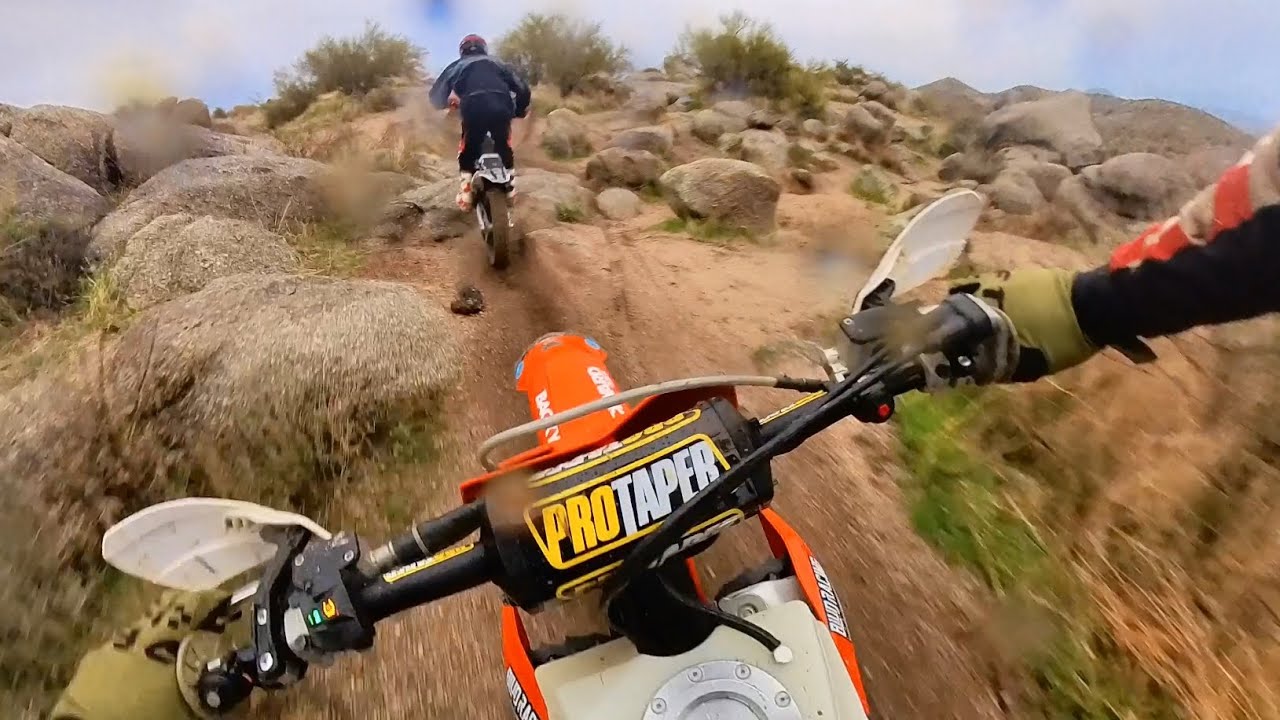 KTM 450 VS KTM 300 | Desert Single Track