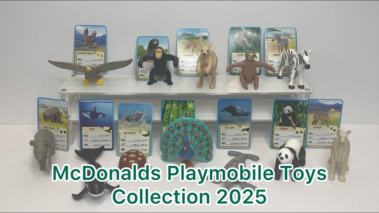 Unboxing McDonalds Playmobile Toys Collection 2025