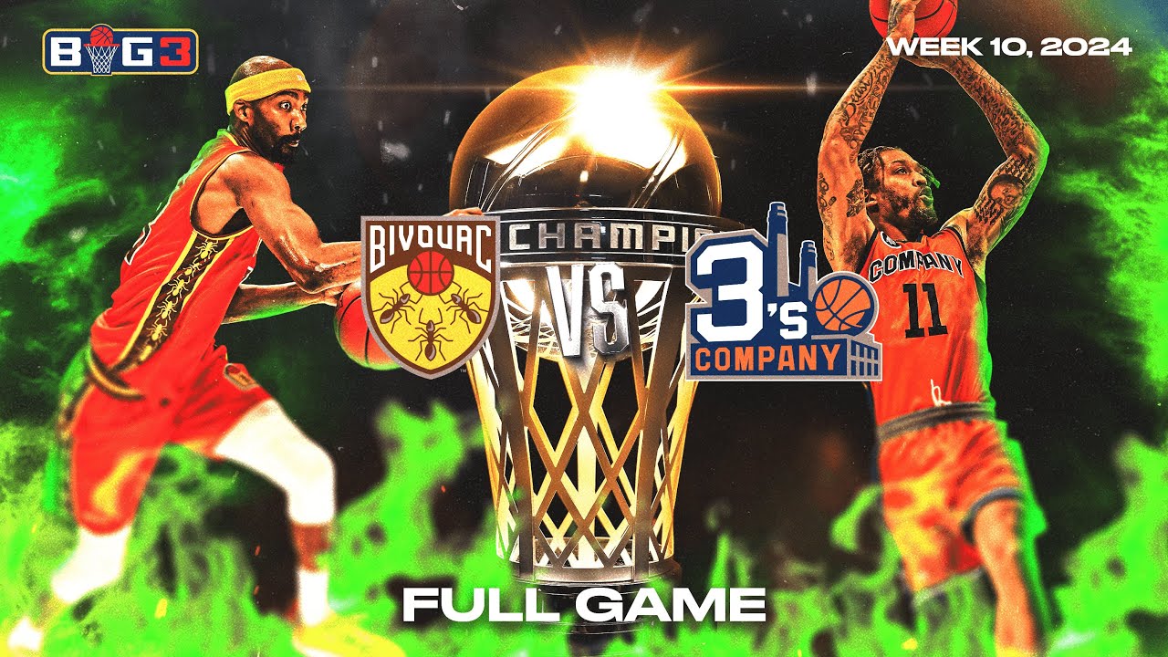 2024 BIG3 Championship | Bivouac vs. 3's Company
