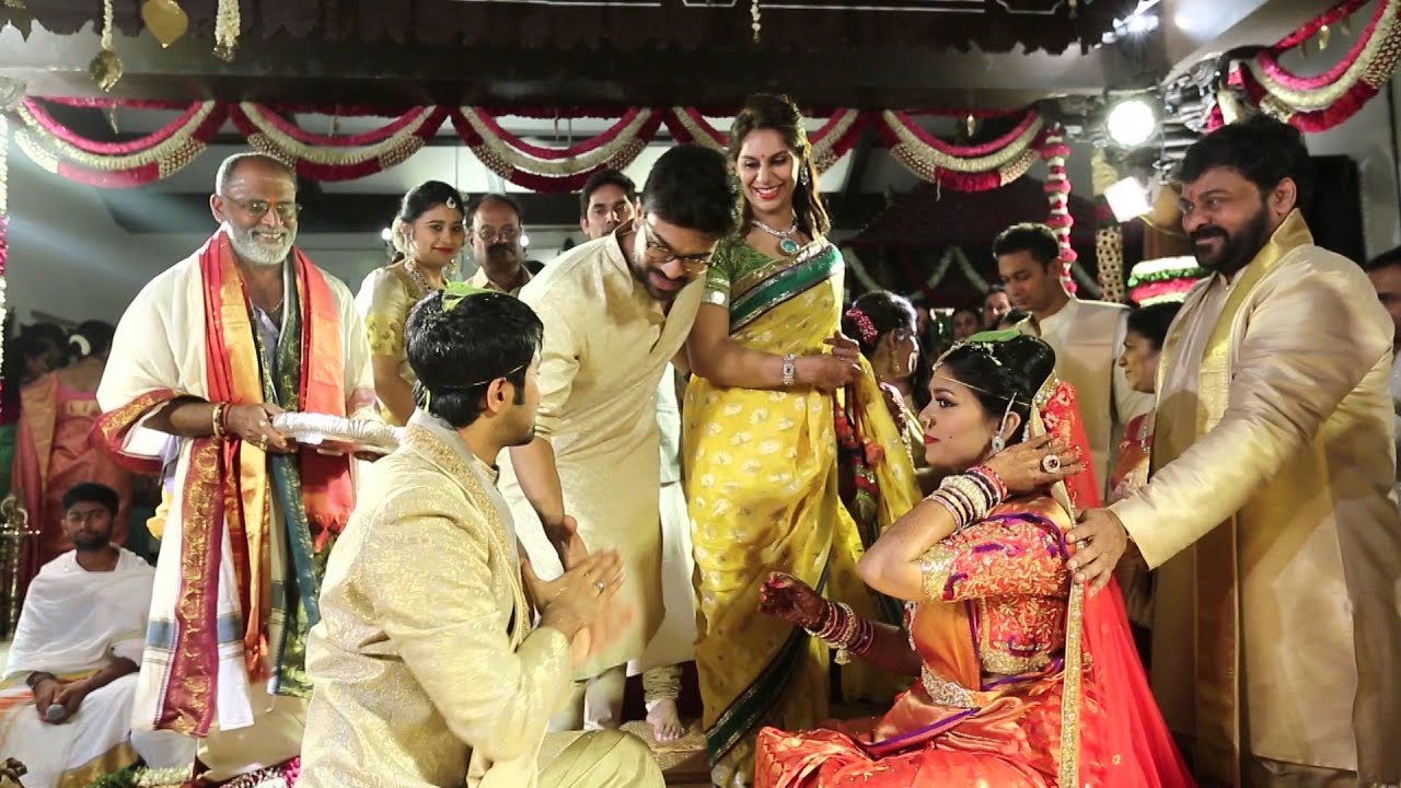 Mega Star Chiru Daughter Sreeja Wedding Exclusive Video || Chiranjeevi, Ram Charan, Niharika
