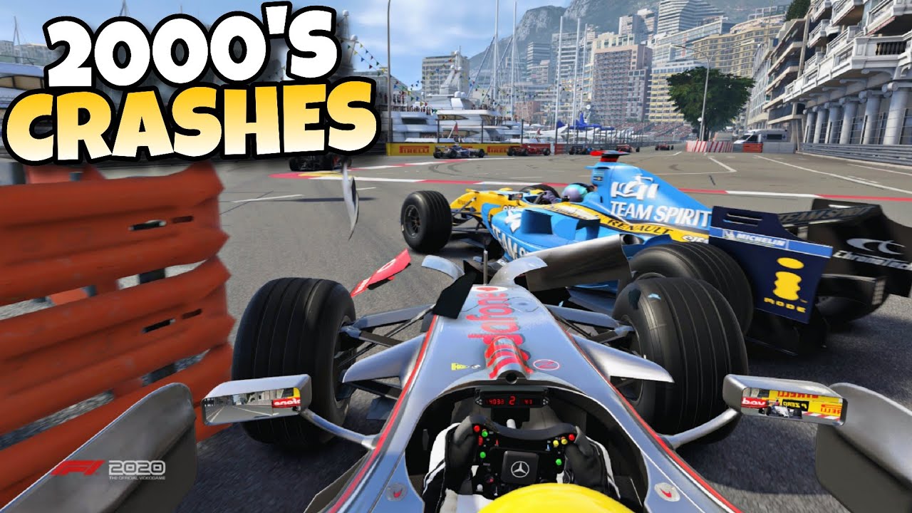 REALISTIC F1 2000'S CRASHES