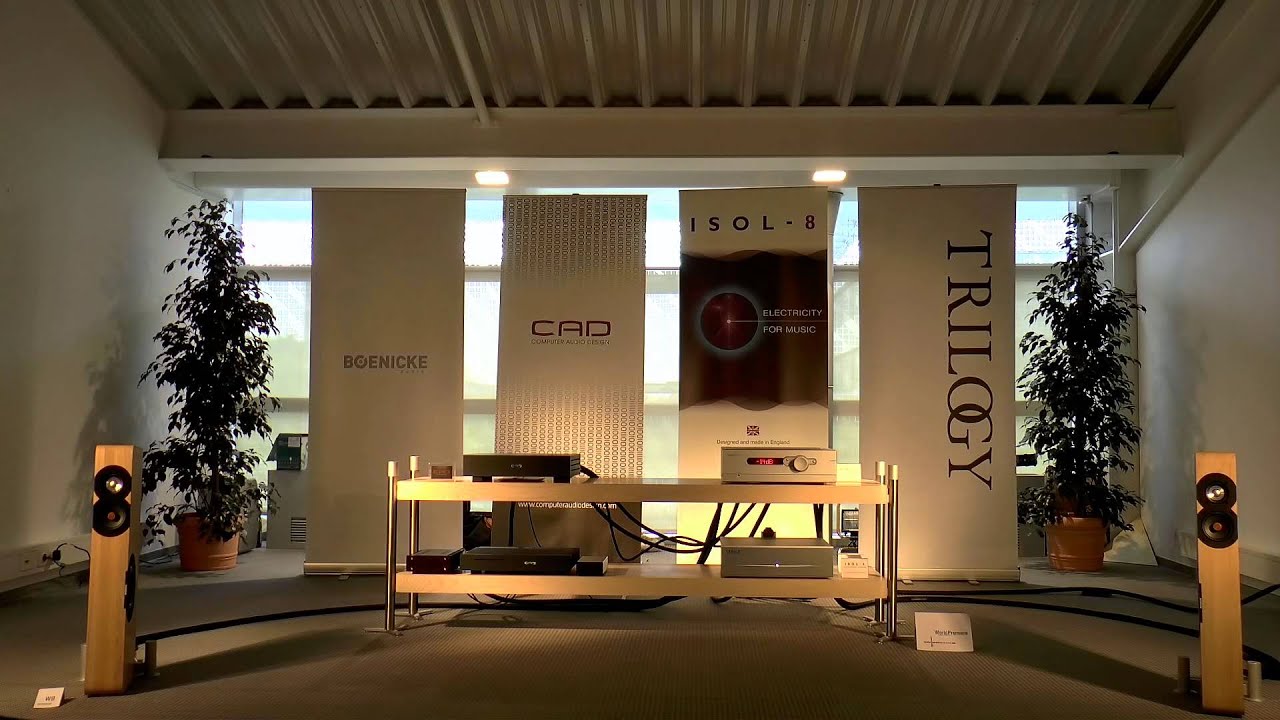 HIGH END 2015 MUNICH: Boenicke/Trilogy/ CAD - the sound that shook Munich!